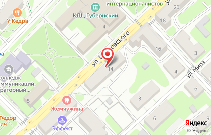 Парикмахерская Аэлита на улице Исаковского на карте