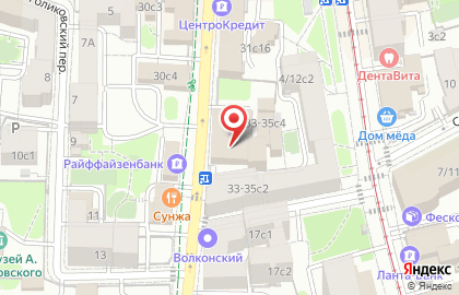 Посольство Республики Танзания в г. Москве на карте