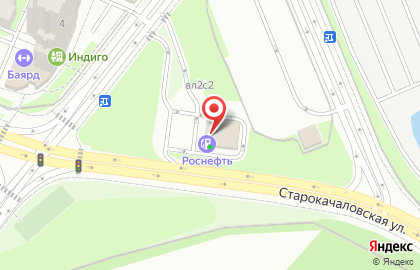 Автомат по продаже букетов на улице Старокачаловской на карте