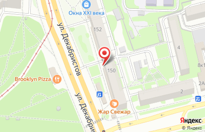 Салон оптики Корд Оптика на улице Декабристов на карте