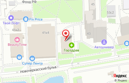 Ремонтная мастерская Торг-Эликс на Новочеркасском бульваре на карте