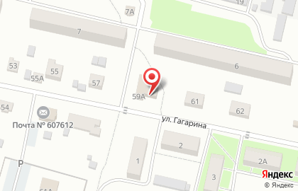 Теремок на улице Гагарина на карте