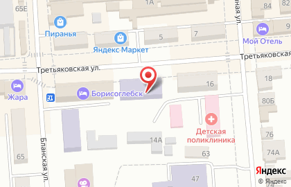 Борисоглебский техникум промышленных и информационных технологий в Борисоглебске на карте
