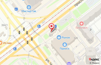 Оператор сотовой связи Tele2 на проспекте Победы на карте
