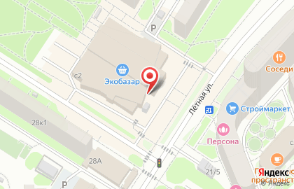 Салон связи Связной на бульваре Ветеранов в Мытищах на карте