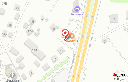 Ресторан быстрого питания KFC в Калуге на карте