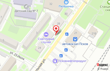 Виноградная лавка на карте