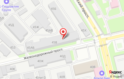 Прогресс спб на Железнодорожном проспекте на карте
