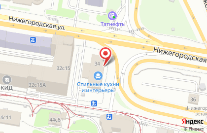 Супермаркет Пятёрочка в Москве на карте