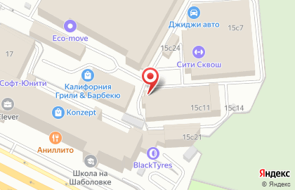 Группа компаний Bricks на Ленинском проспекте на карте