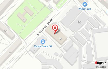 Малярно-кузовной цех АСТ-Сервис на Космической улице на карте