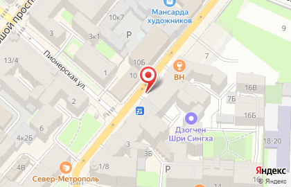Магазин Красное & Белое в Санкт-Петербурге на карте