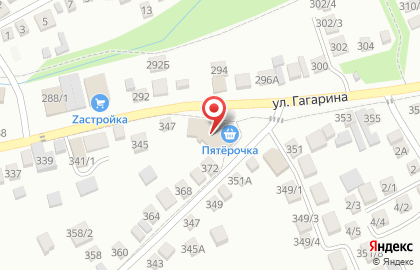 Супермаркет Пятёрочка на улице Р.Люксембург на карте