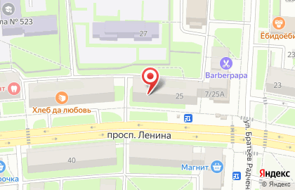 Магазин разливного пива Пивпост#78 в Калининском районе на карте