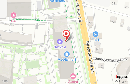 Галерея строительства Манэ Групп на Московской улице на карте