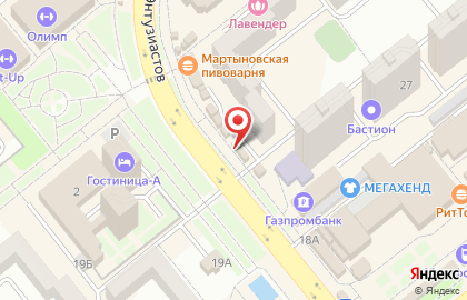 Магазин фастфудной продукции на улице Энтузиастов на карте