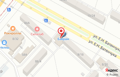 Торговый дом Челны-Хлеб в Набережных Челнах на карте