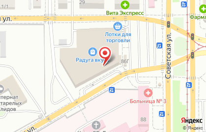 Магазин разливного пива Сто пудов в Правобережном районе на карте
