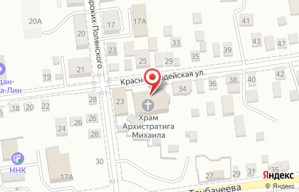Храм Архистратига Божия Михаила на Красногвардейской улице на карте