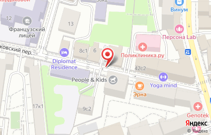 Московский дом Скульптора на карте