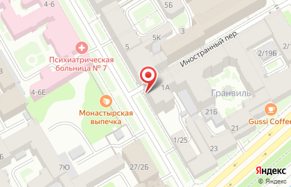 Городской центр социальных программ и профилактики асоциальных явлений среди молодежи Контакт в Санкт-Петербурге на карте