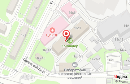 Столовая Мосбуфет в Покровском-Стрешнево на карте