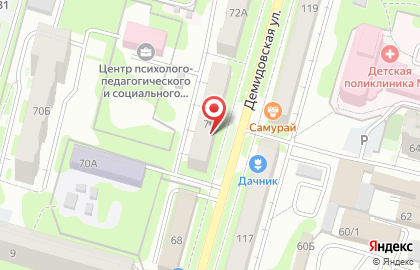 ЖЭУ, ООО Жилсервис на Демидовской улице на карте