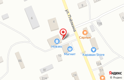 Парикмахерская в Горно-Алтайске на карте