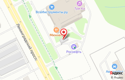 Аккумуляторный центр Автомотив на Ленинградском проспекте на карте