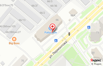 Салон керамической плитки Торговый Дом РИМ на улице Лермонтова на карте