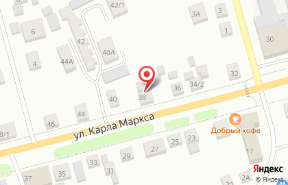 Автомастерская АвтоМастер на улице Карла Маркса на карте