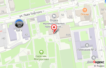 Ульяновская областная организация Общероссийской общественной организации Российский Союз Молодёжи на карте