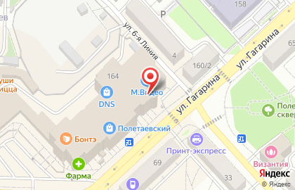 Магазин Книжный Барс в Рязани на карте