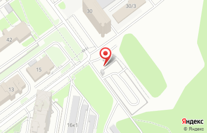 Автостоянка в Новосибирске на карте