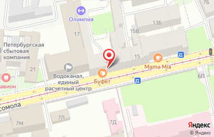 Следственный отдел по Калининскому району Главное следственное управление Следственного комитета РФ по г. Санкт-Петербургу на карте