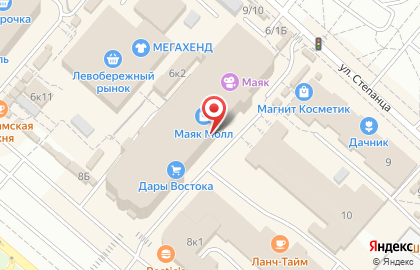 Салон фото, рекламных и полиграфических услуг Принт ап на проспекте Комарова на карте