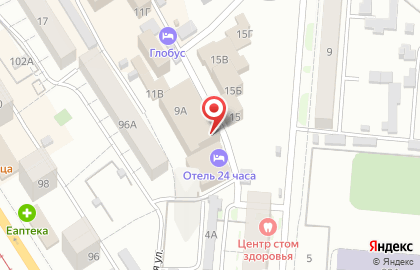 Магазин Изобилие в Октябрьском районе на карте