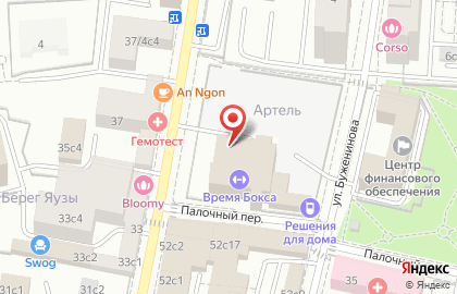 МГТС, ОАО Московская городская телефонная сеть на Преображенской площади на карте