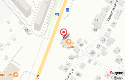 Кафе узбекской кухни Самовар на площади Карла Маркса на карте