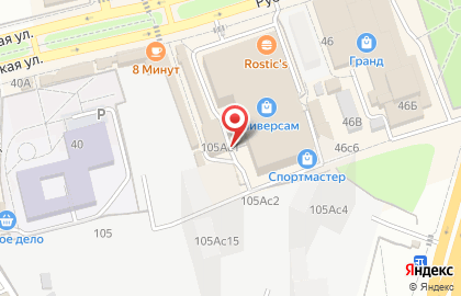 ТЦ Универсам в Советском районе на карте