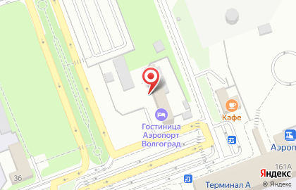 Гостиница Международный аэропорт Волгоград на карте