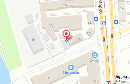 ГлавДоставка на улице Карла Маркса на карте