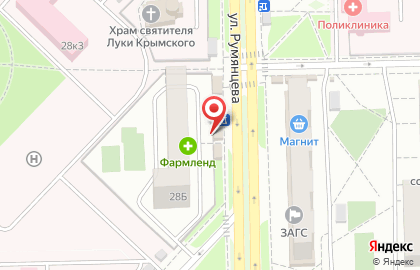 Салон одежды и головных уборов Петербургский стиль в Металлургическом районе на карте