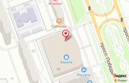 Фирменный салон Мегафон Дилер-Центр на проспекте Победы, 48 на карте