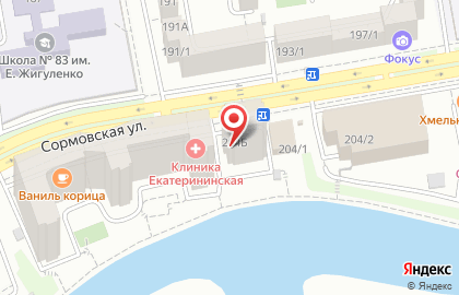 Транспортная компания Астория в Карасунском районе на карте