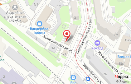 ООО Вертикаль на Серебренниковской улице на карте