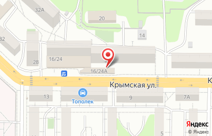 Продуктовый магазин Оазис в Заводском районе на карте