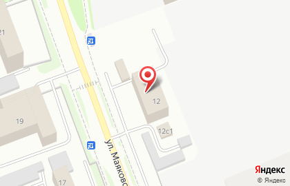ОАО Ханты-Мансийский Банк на улице Маяковского на карте
