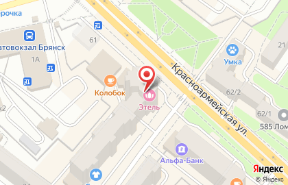Праздничное агентство Креатив+ в Советском районе на карте