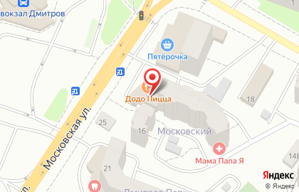 Салон красоты Мане на Московской улице на карте